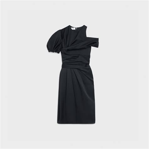 black midi dress by celine|celine dresses and skirts.